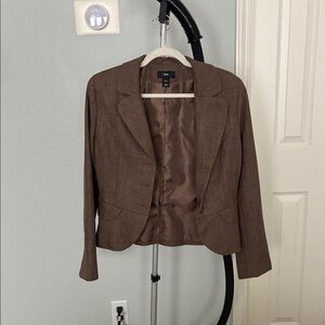 Brown Women's Tailored Blazer